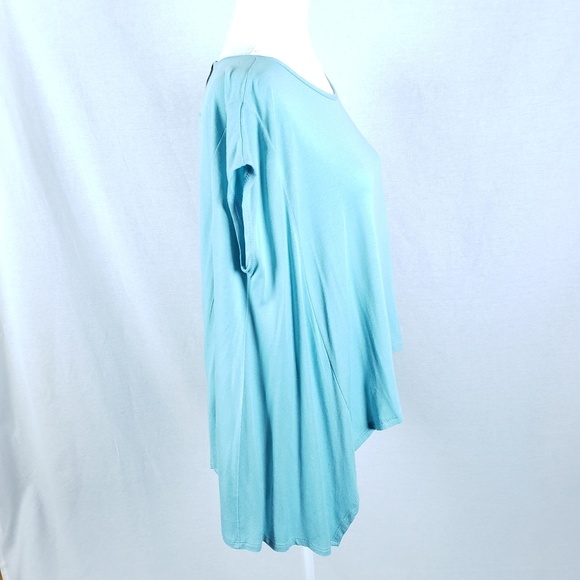 Cookies  Lt. Blue Assymetrical Top NWT - Picture 4 of 5